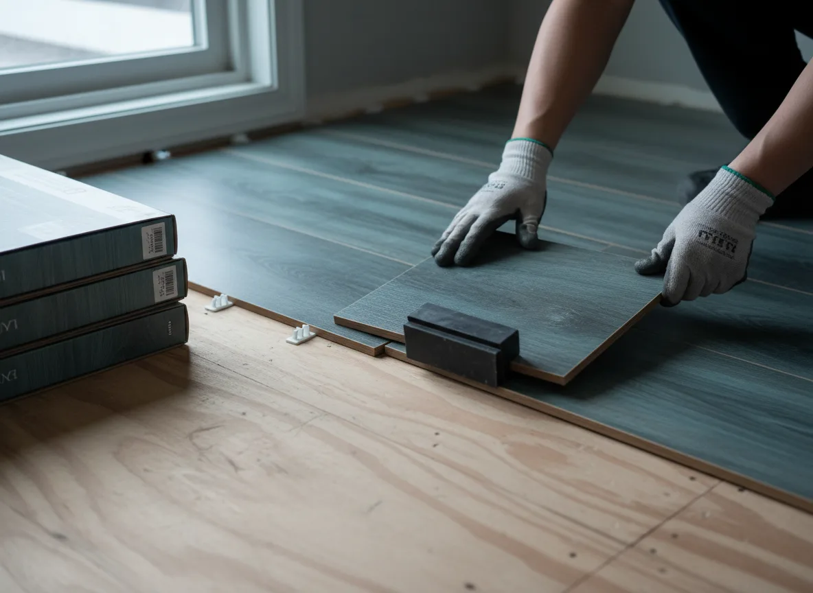 Luxury Vinyl Plank Installation company in Sawyerville, IL